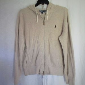 RALPH LAUREN POLO Full Zip Hoodie SIZE LARGE